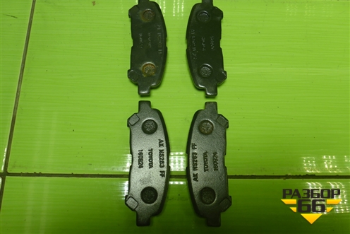 Колодки тормозные задние (новые) (0446648120) для Toyota Highlander с 2007-2013г (Хайлендер)