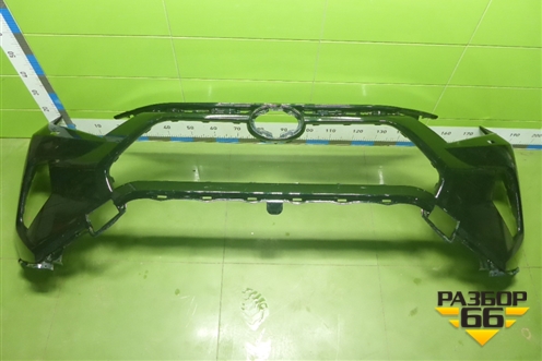 Бампер передний (под омыватели) (521190R280) для Toyota Rav-4 с 2018г (Рав 4)