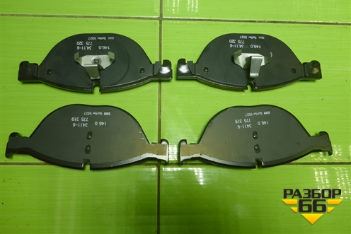 Колодки тормозные передние (новые) (34116775322) для BMW 5-серия F10/F11 с 2009-2016г