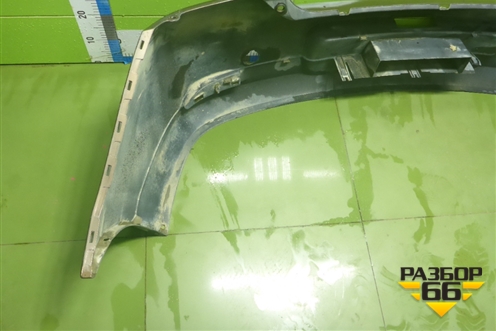 Бампер задний (до 2018г под парктроник) (850220639R) для Renault Logan II с 2012г (Логан)