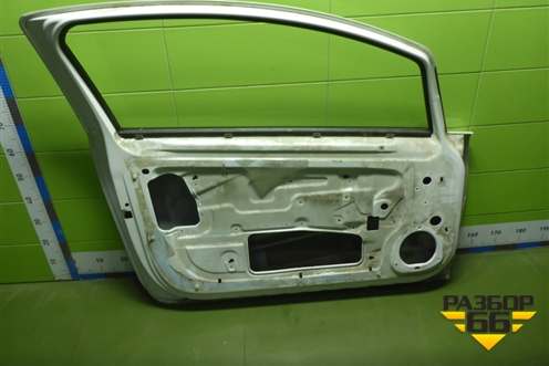Дверь передняя левая (3-х дверный кузов) для Opel Corsa D с 2006-2014г (Корса Д)