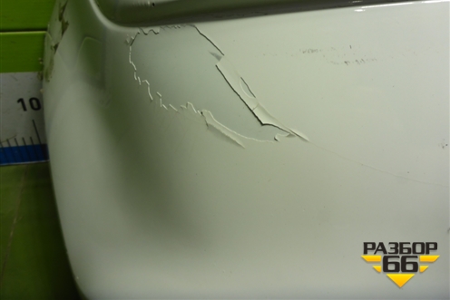 Бампер задний (3х дверный хетчбэк) (13179890) для Opel Corsa D с 2006-2014г (Корса Д)