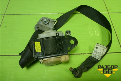 Ремень безопасности передний левый с пиропатроном (TKAB2EN263) для Mitsubishi Lancer-9  с 2003-2008г (Лансер)