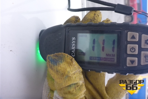 Крыша не под люк (3-х дверный хетчбэк) для Opel Corsa D с 2006-2014г (Корса Д)