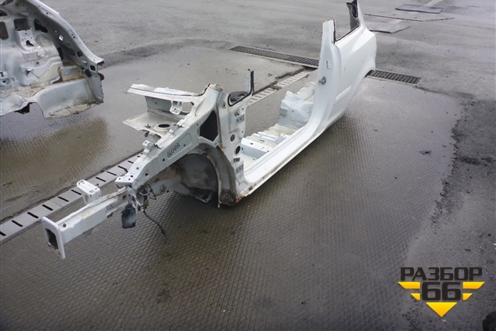 Крыло заднее левое (3-х дверный кузов) для Opel Corsa D с 2006-2014г (Корса Д)