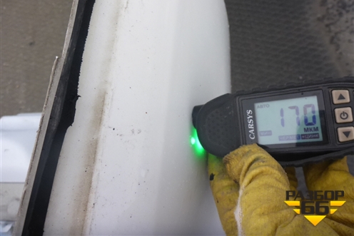 Крыло заднее правое (3-х дверный кузов) для Opel Corsa D с 2006-2014г (Корса Д)