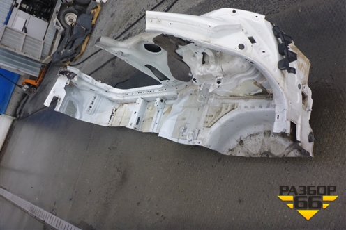 Крыло заднее правое (3-х дверный кузов) для Opel Corsa D с 2006-2014г (Корса Д)