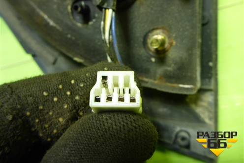 Зеркало правое электрическое (5 контактов) для Mitsubishi Lancer-9  с 2003-2008г (Лансер)