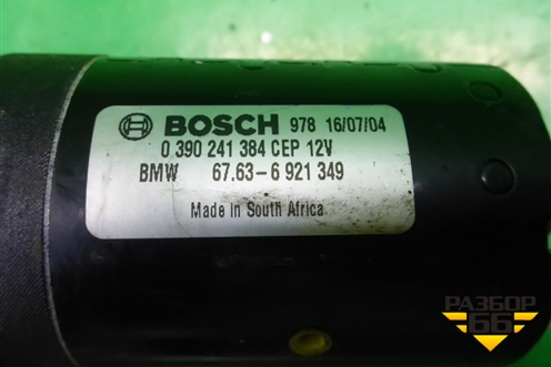 Трапеция стеклоочистителей (правый руль) (61617052196 67636921349) для BMW 3-серия Е46 с 1998-2005г