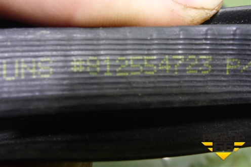 Уплотнитель двери передней правой (812554723) для Chevrolet Cobalt с 2012г (Кобальт)