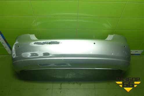 Бампер задний (до 2015г под парктроник) (6RU807421) для Volkswagen Polo (седан) с 2010г (Поло)