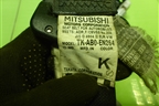 Ремень безопасности задний левый (TKAB0EN264) для Mitsubishi Lancer-9  с 2003-2008г (Лансер)