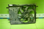 Вентилятор охлаждения радиатора (55701002) для Opel Corsa D с 2006-2014г (Корса Д)
