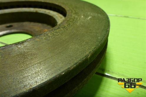 Диск тормозной передний вентилируемый (4 шпильки) для Mitsubishi Lancer-9  с 2003-2008г (Лансер)