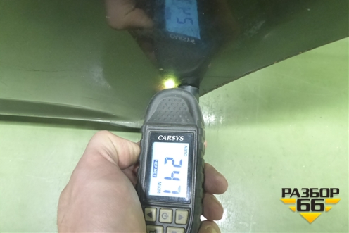 Дверь задняя левая (хэтчбек) (82101EL030) для Nissan Tiida (C11X) с 2004-2013г (Тиида)