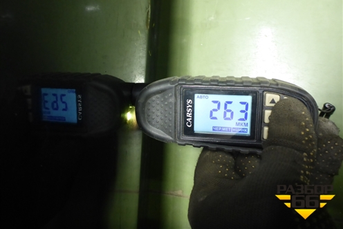 Дверь задняя левая (821012123R) для Renault Logan с 2004-2015г (Логан)