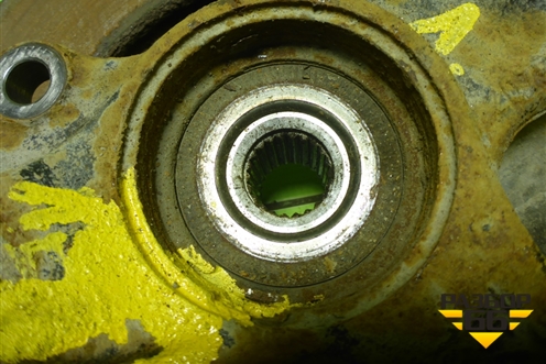 Кулак поворотный передний левый для Opel Corsa D с 2006-2014г (Корса Д)