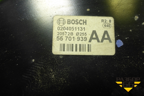 Усилитель тормозов вакуумный (55701939) для Opel Corsa D с 2006-2014г (Корса Д)