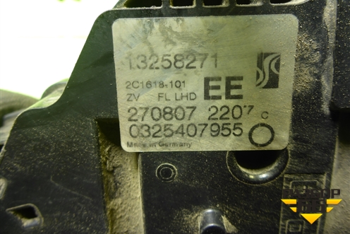 Замок двери передней левой (13258271) для Opel Corsa D с 2006-2014г (Корса Д)