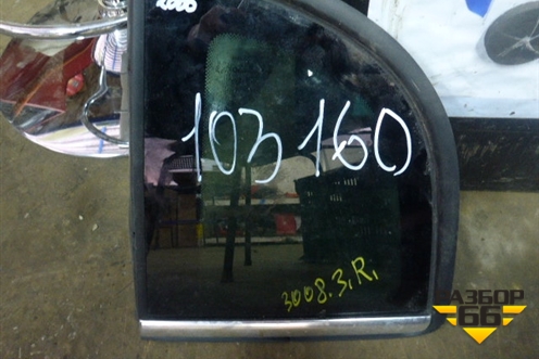 Стекло глухое правое (8569XJ) для Peugeot 3008 с 2010-2016г