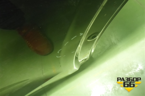 Дверь задняя левая (5081048100C15) для Geely Tugella с 2019г (Тугелла)