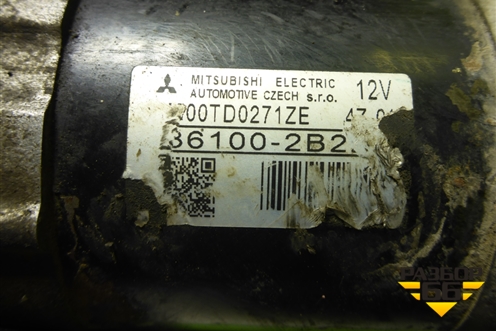 Стартер  (1.6л G4EG) (361002B200) для Kia Ceed с 2012-2018г (Сид 2)