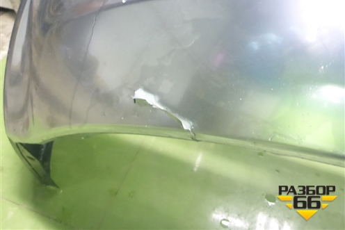 Юбка заднего бампера (после 2020г под парктроник) (86612S1500) для Hyundai Santa Fe с 2018-2024г (Санта Фе)