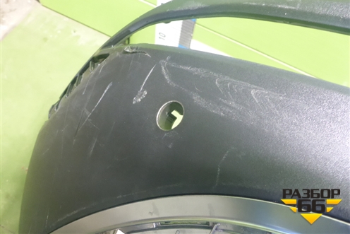 Юбка заднего бампера (после 2020г под парктроник) (86612S1500) для Hyundai Santa Fe с 2018-2024г (Санта Фе)