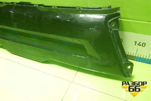 Накладка переднего бампера центральная (6405A240ZZ) для Mitsubishi Eclipse Cross с 2017г (Эклипс Кросс)