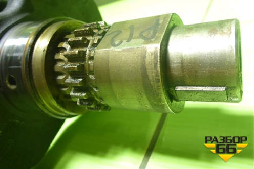 Коленвал (1.8л) для Nissan Primera (P12E) с 2001-2008г (Примера)