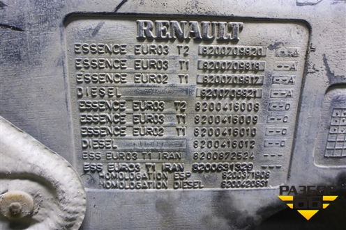 Бак топливный (8200209820) для Renault Logan с 2004-2015г (Логан)