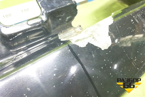 Бампер передний (после 2015г под парктроник и омыватели) (5211960M50) для Toyota Land Cruiser (200) с 2008г (Ленд Крузер)