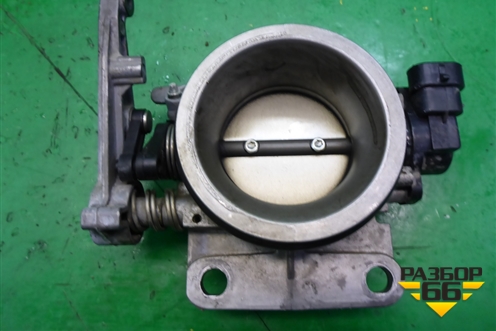 Заслонка дроссельная механическая (1.6л K4MA) для Nissan Almera G15 с 2012г (Альмера Г15)