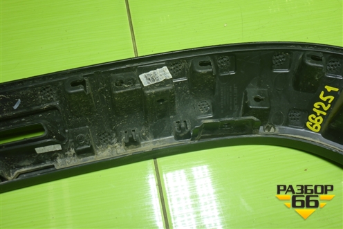 Накладка заднего крыла правого (F265500160BA) для Jetour T2 с 2023г (Т2)