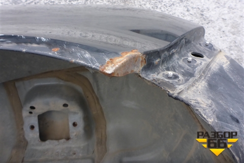 Крыло заднее левое (5ти дверный кузов) для Opel Corsa D с 2006-2014г (Корса Д)