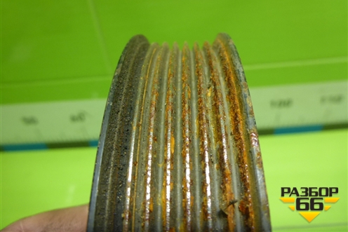 Шкив коленвала (1.6л HR16) для Nissan Tiida (C11X) с 2004-2013г (Тиида)