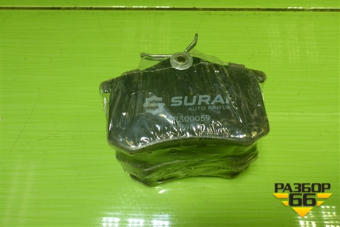 Колодки тормозные задние (новые) (SRS00059) для Volkswagen Polo (седан) с 2010г (Поло)