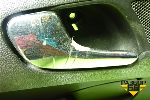 Обшивка двери передней левой под электрику (5ти дверный кузов) (P1002880) для Opel Corsa D с 2006-2014г (Корса Д)