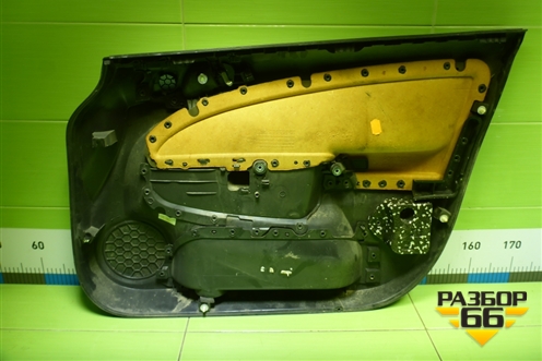 Обшивка двери передней левой под электрику (5ти дверный кузов) (P1002880) для Opel Corsa D с 2006-2014г (Корса Д)