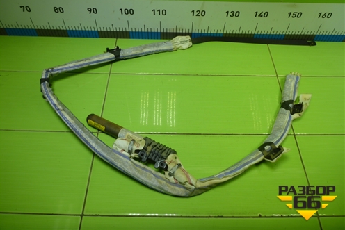 Подушка безопасности боковая шторка левая (5ти дверный кузов) (13150704) для Opel Corsa D с 2006-2014г (Корса Д)