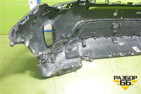 Бампер передний (после 2019г под парктроник и омыватели) (LK7217F003AA) для Land Rover Discovery Sport с 2014г (Дискавери Спорт)