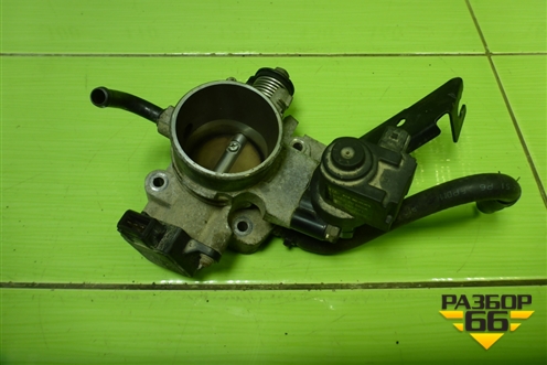 Заслонка дроссельная механическая  (1.6л S6D) для Kia Spectra с 2001г (Спектра)