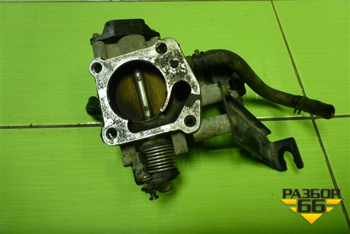 Заслонка дроссельная механическая  (1.6л S6D) для Kia Spectra с 2001г (Спектра)