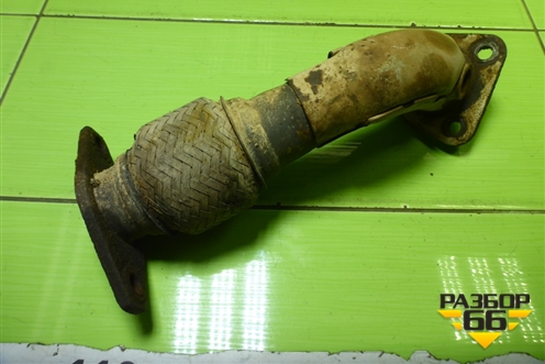 Приёмная труба глушителя (1.6л S6D) для Kia Spectra с 2001г (Спектра)