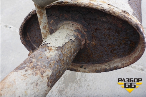 Глушитель (1.6л S6D) для Kia Spectra с 2001г (Спектра)