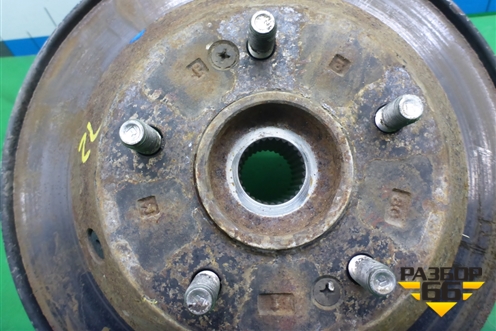 Кулак задний левый (4WD) (527102W100) для Hyundai Grand Santa Fe с 2012-2018г (Гранд Санта Фе)