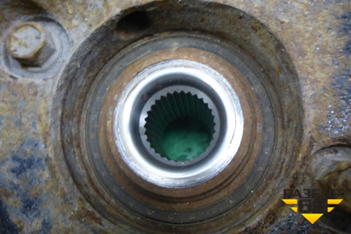 Кулак задний левый (4WD) (527102W100) для Hyundai Grand Santa Fe с 2012-2018г (Гранд Санта Фе)