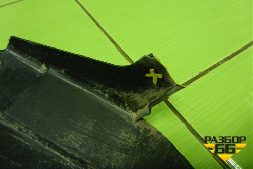 Локер задний левый (0K2N151825A) для Kia Spectra с 2001г (Спектра)