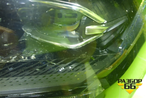 Фара левая (Led с блоком) (6608050928) для Geely Monjaro с 2021г (Монджаро)