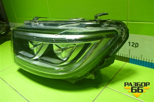Фара левая (Led с блоком) (4121100XPW04A) для Great Wall Poer c 2019г (Поер)